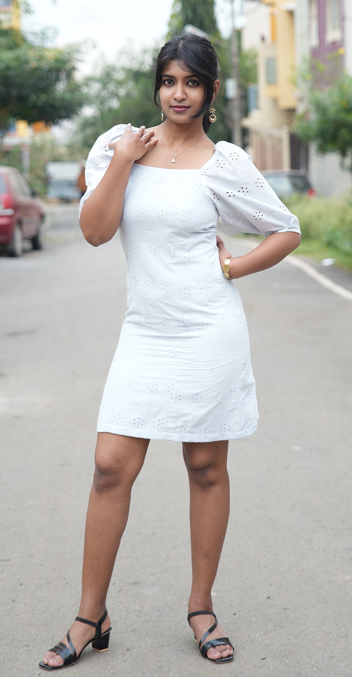 OCEAN MIST - EYELET COTTON