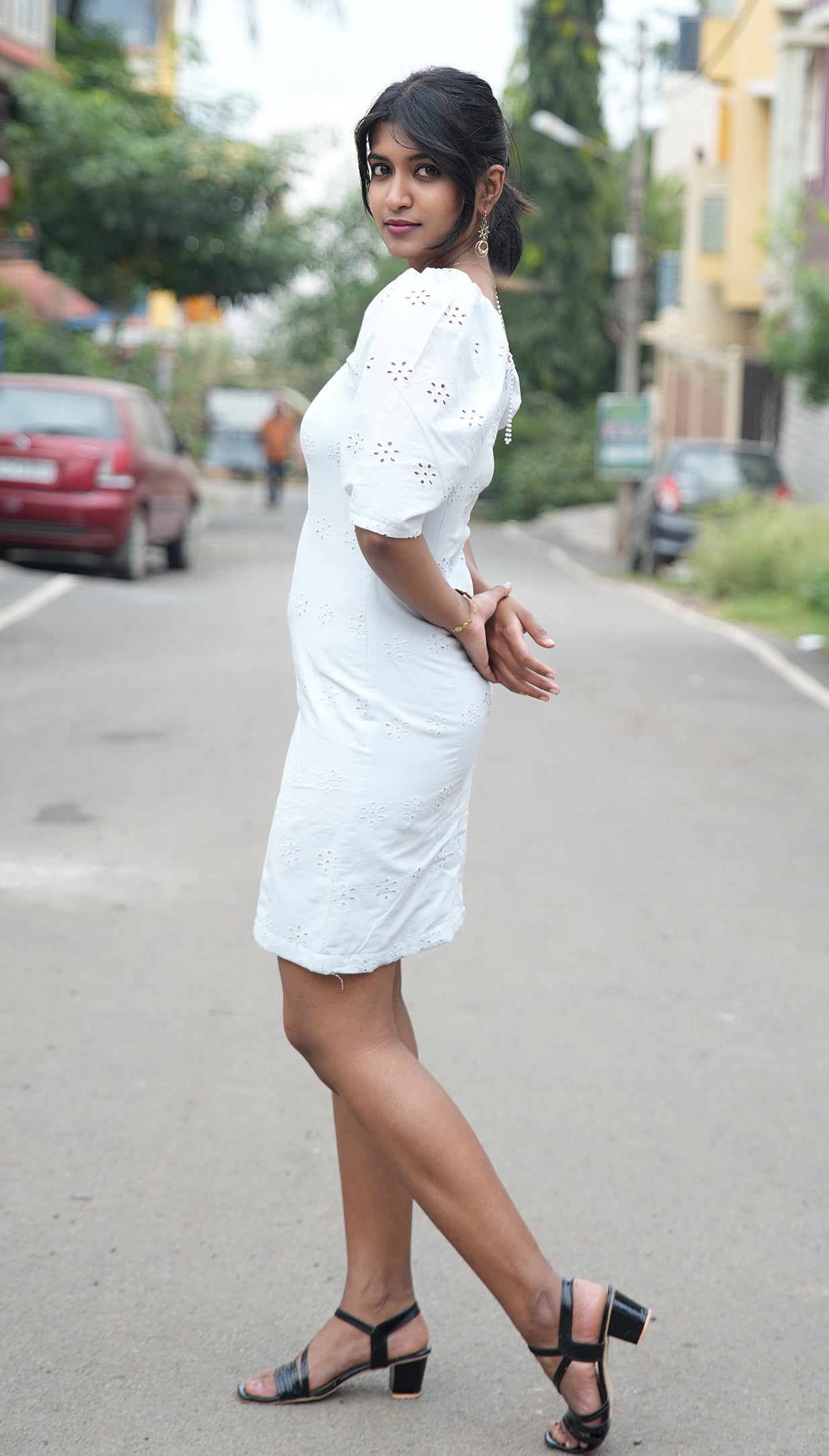 OCEAN MIST - EYELET COTTON