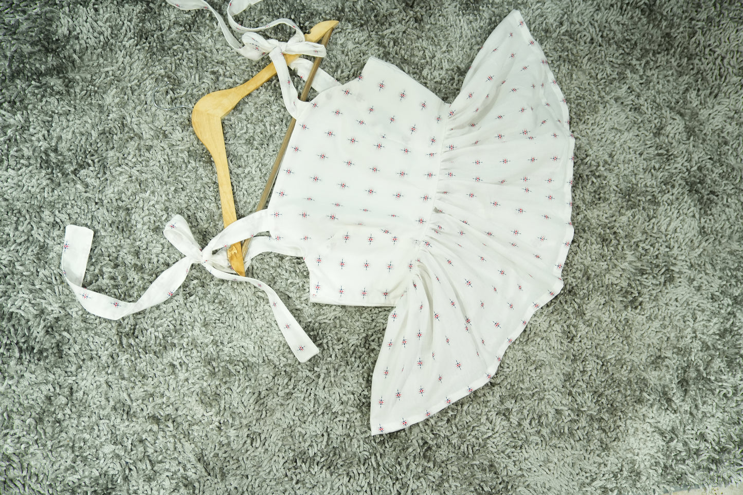 BUTTER CUP PEPLUM - COTTON DOBBY