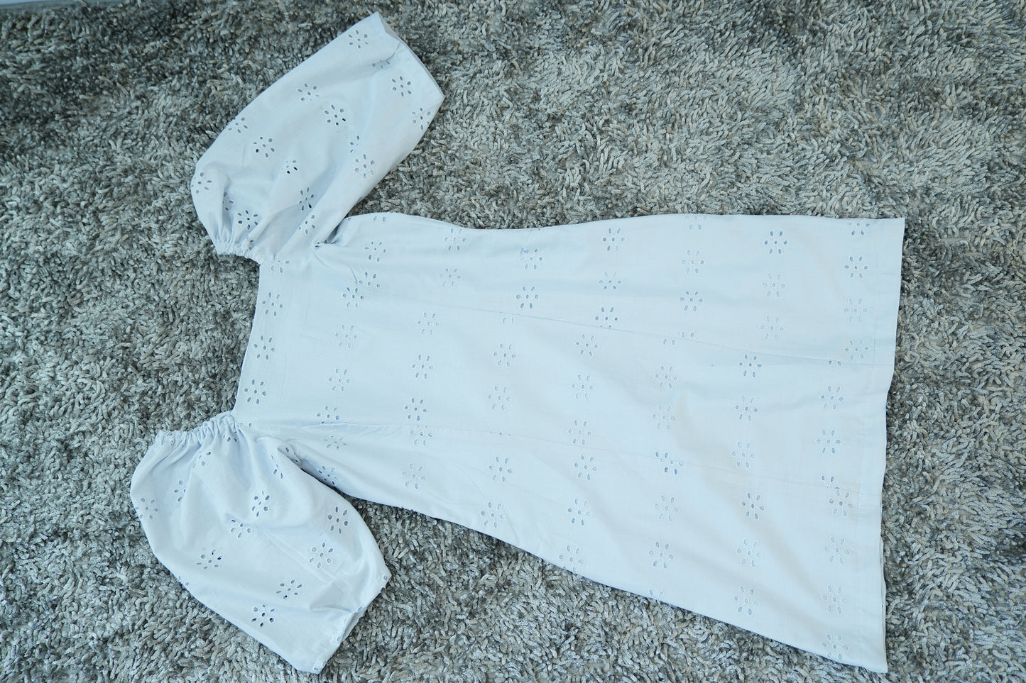 OCEAN MIST - EYELET COTTON